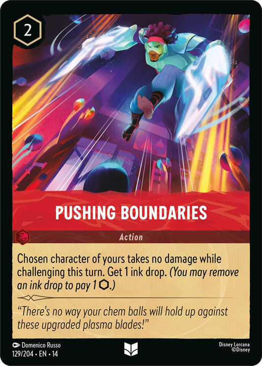 Pushing Boundaries 129/204 (Hyperia City)  - Cold Foil