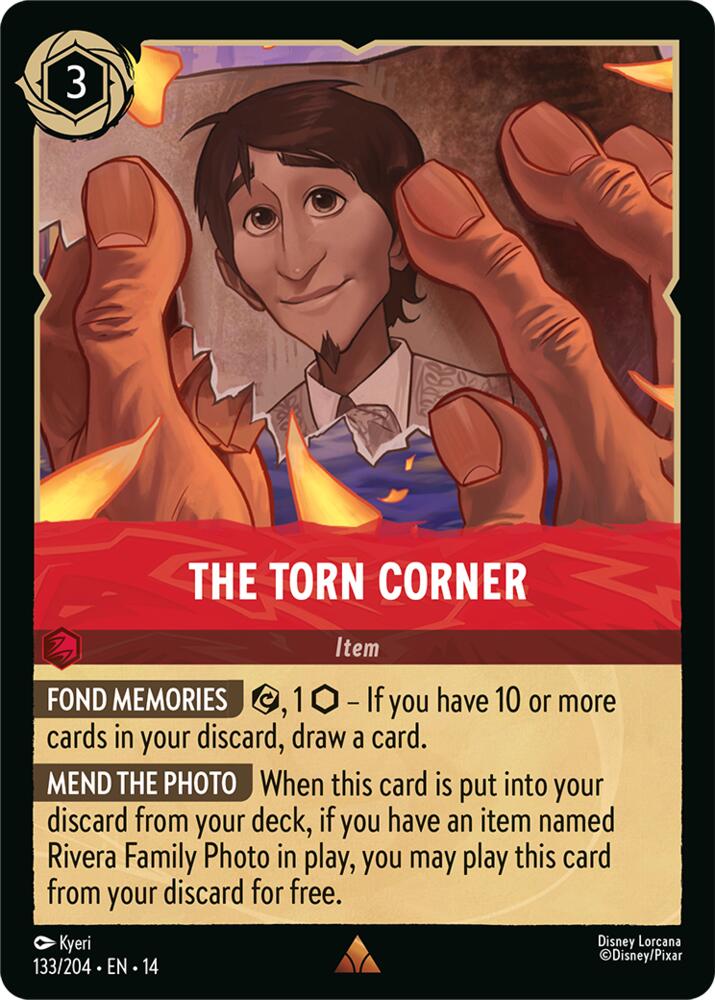 The Torn Corner 133/204 (Hyperia City)  - Cold Foil