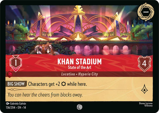 Khan Stadium, State of the Art 136/204 (Hyperia City)  - Cold Foil