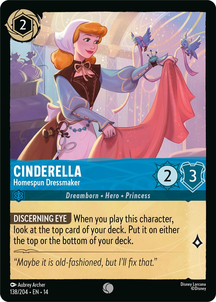 Cinderella, Homespun Dressmaker 138/204 (Hyperia City) 