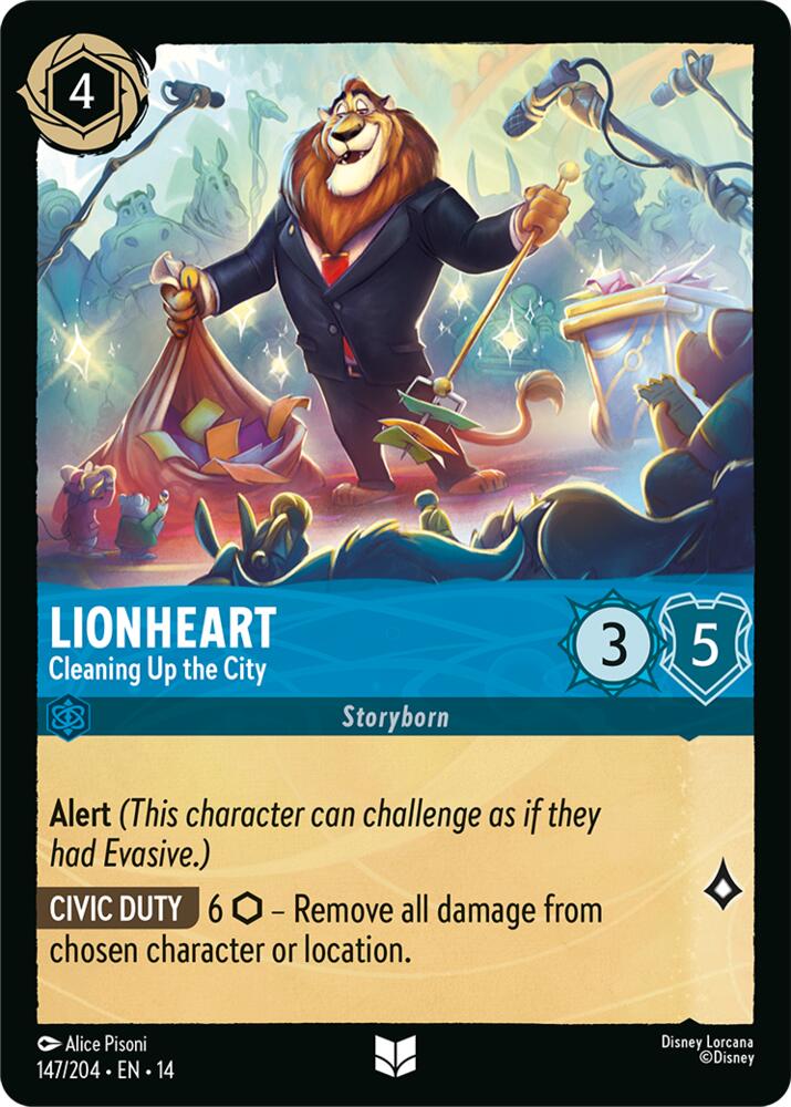 Lionheart, Cleaning Up the City 147/204 (Hyperia City) 