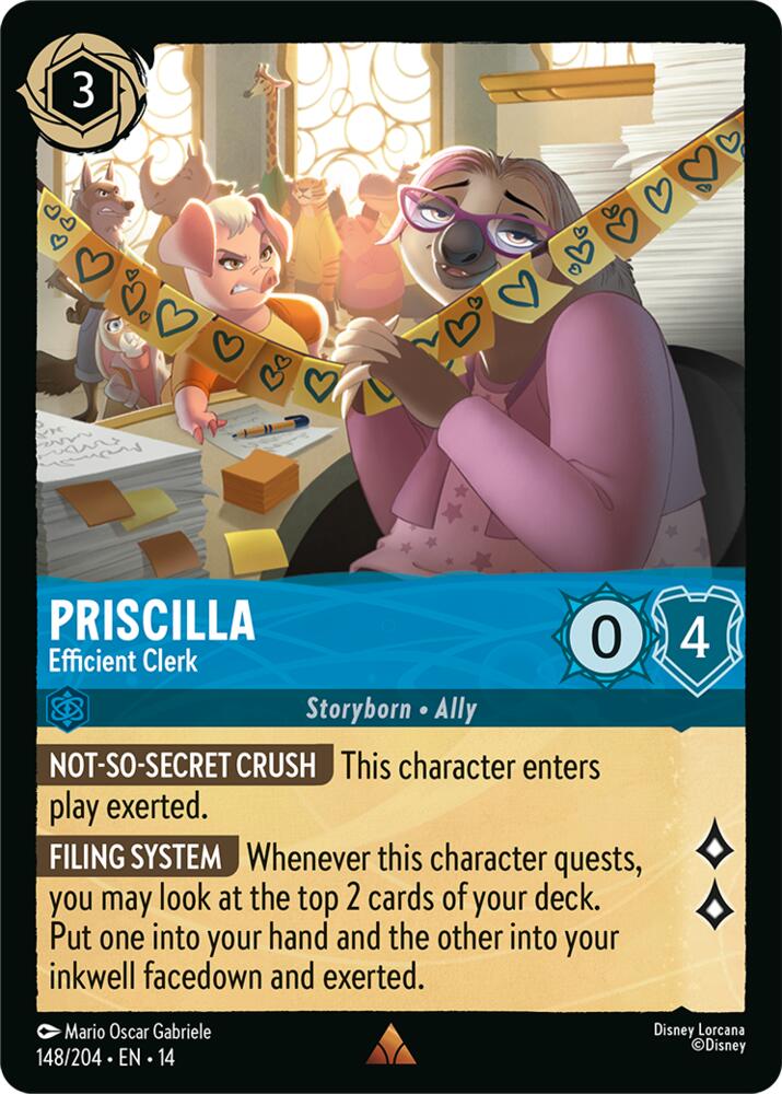 Priscilla, Efficient Clerk 148/204 (Hyperia City) 