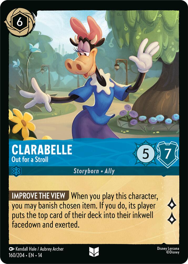 Clarabelle, Out for a Stroll 160/204 (Hyperia City) 
