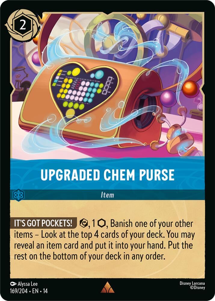 Upgraded Chem Purse 169/204 (Hyperia City)  - Cold Foil