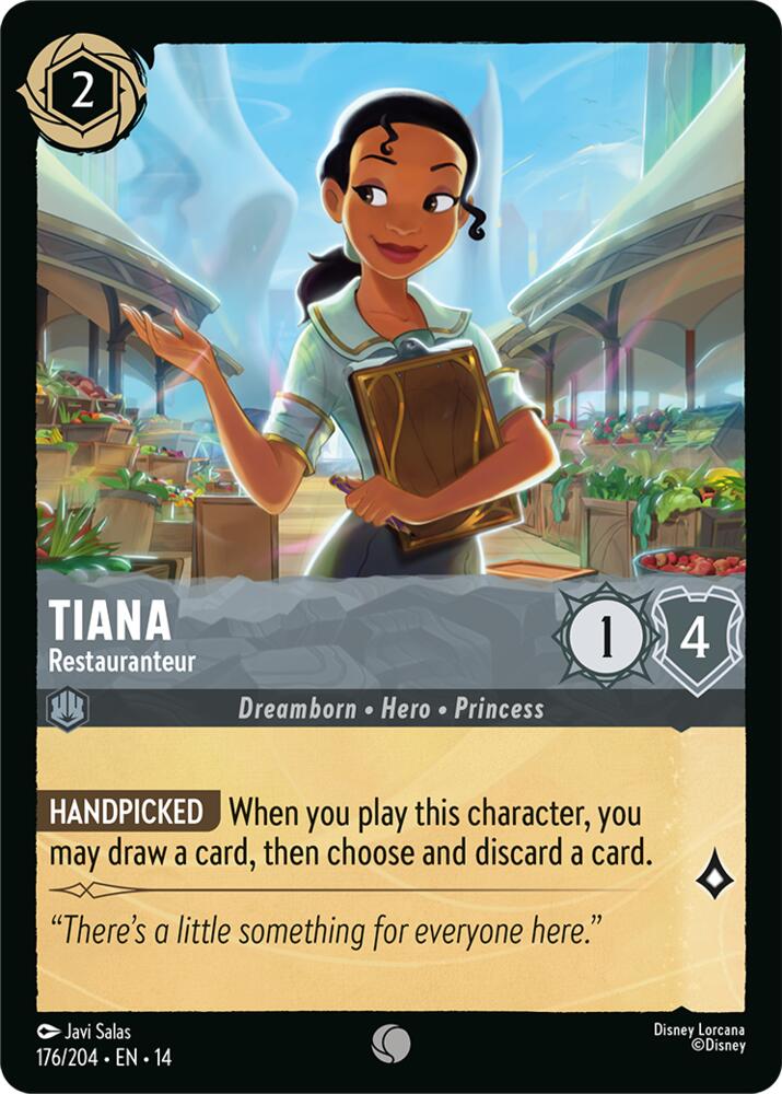 Tiana, Restauranteur 176/204 (Hyperia City)  - Cold Foil