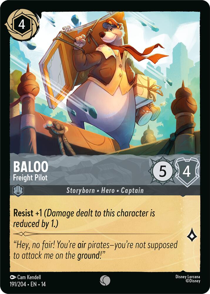Baloo, Freight Pilot 191/204 (Hyperia City) 
