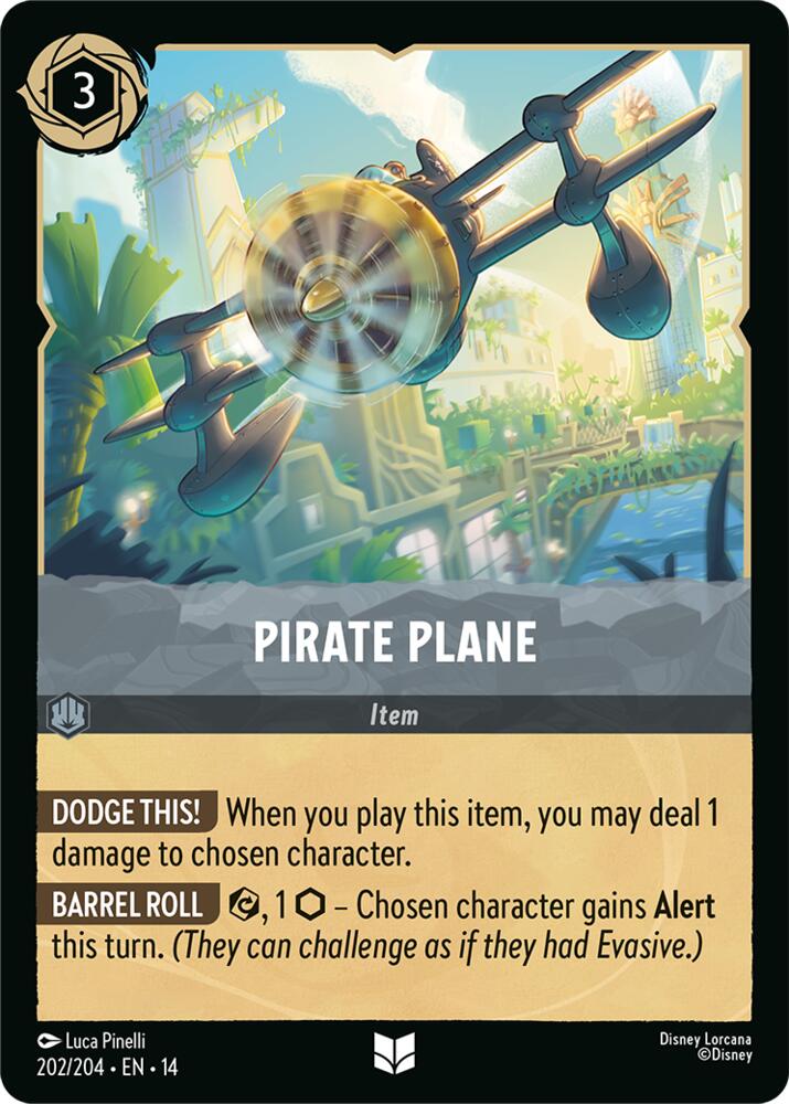 Pirate Plane 202/204 (Hyperia City)  - Cold Foil