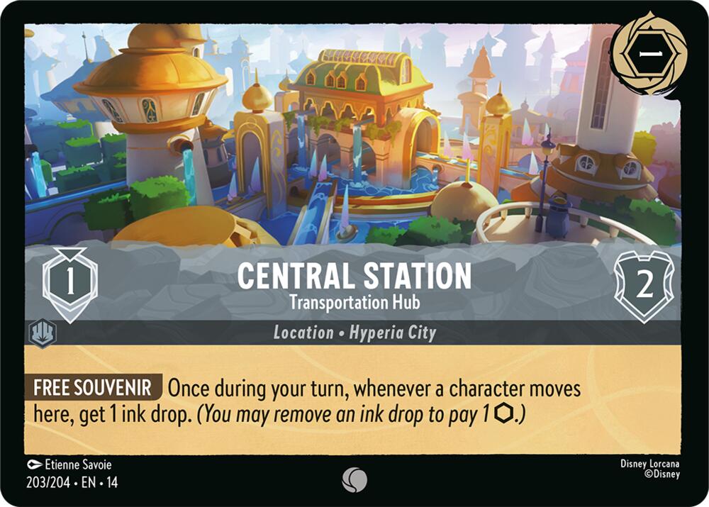 Central Station, Transportation Hub 203/204 (Hyperia City)  - Cold Foil