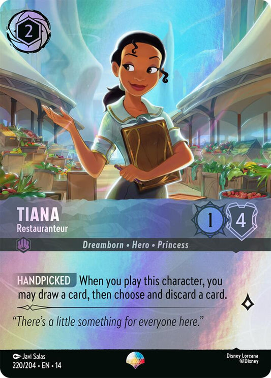 Tiana, Restauranteur 220/204 (Hyperia City)  - Rainbow Holofoil