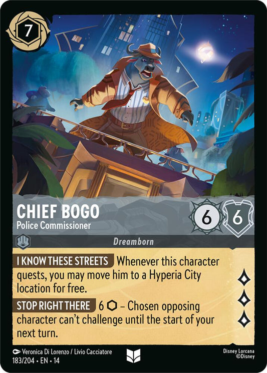 Chief Bogo, Police Commissioner 183/204 (Hyperia City) 