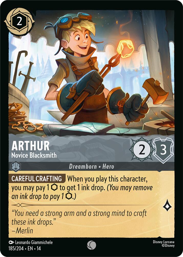 Arthur, Novice Blacksmith 185/204 (Hyperia City) 