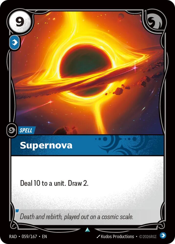 Supernova 059/167 (Radiance) 