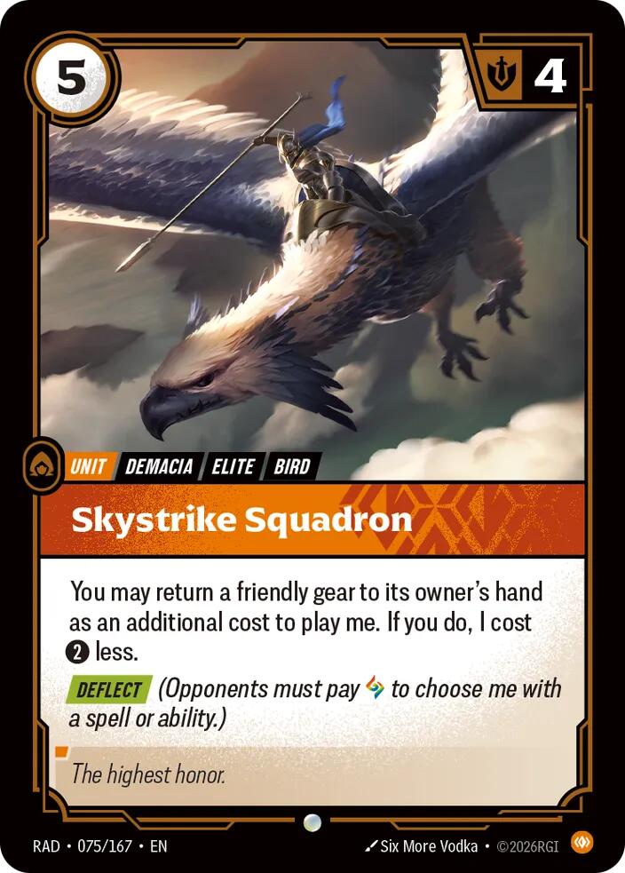 Skystrike Squadron 075/167 (Radiance) 