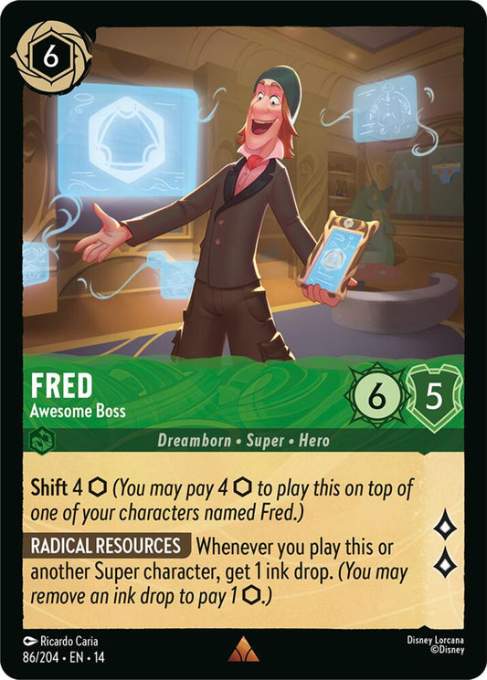 Fred Awesome Boss 86/204 (Hyperia City)  - Cold Foil