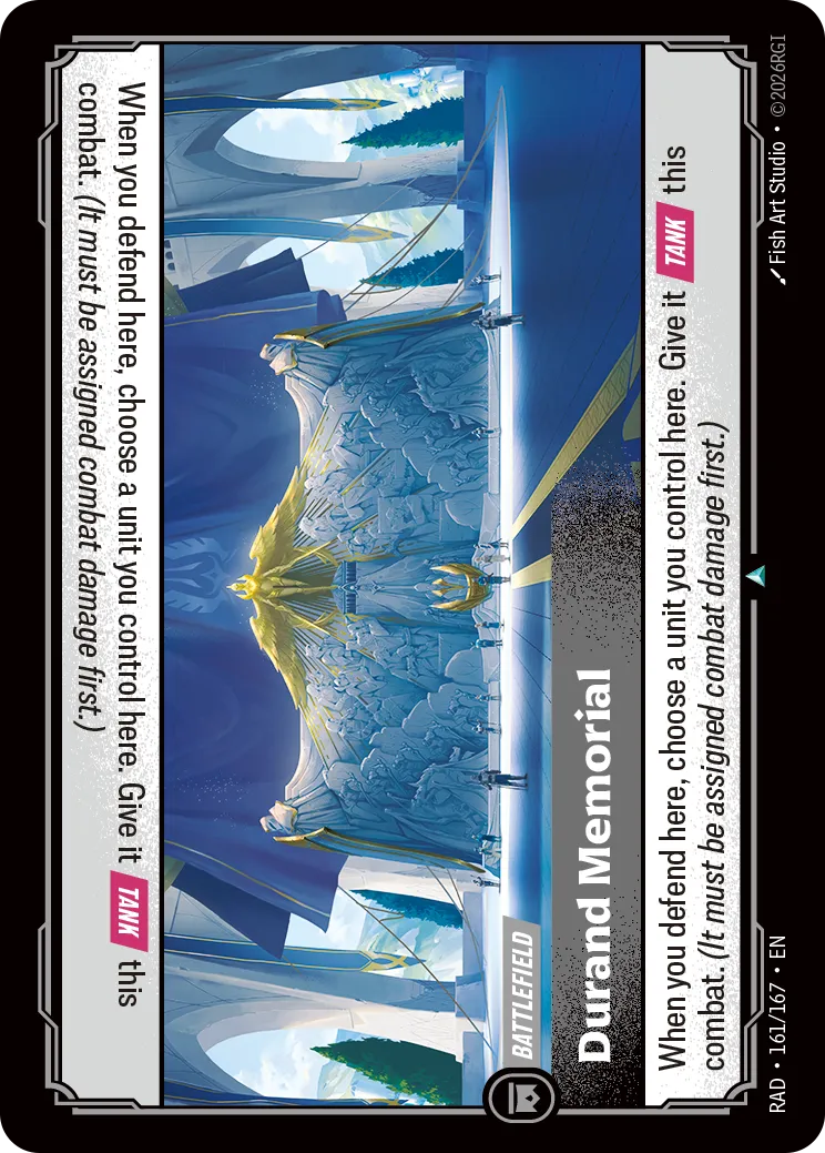 Durand Memorial 161/167 (Radiance) 
