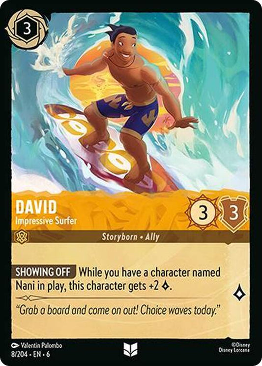 David Impressive Surfer 8/204 (Azurite Sea) 