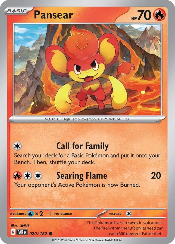 Pansear 020/182 (SV04: Paradox Rift) 