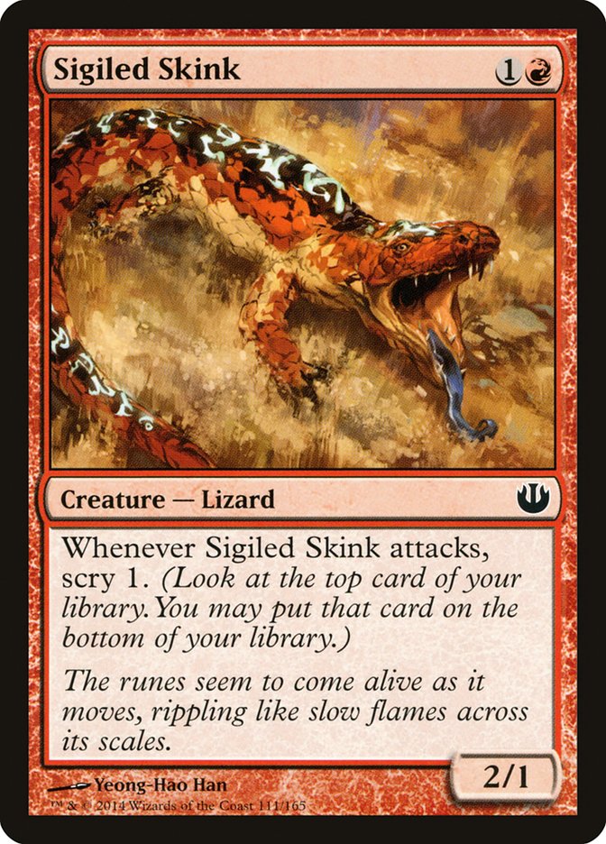 Sigiled Skink 111 (Journey Into Nyx) 