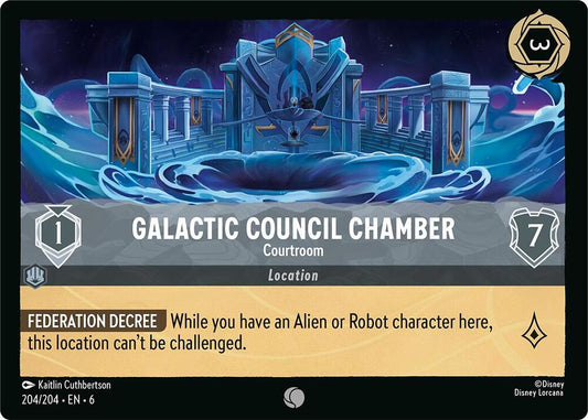 Galactic Council Chamber, Courtroom 204/204 (Azurite Sea) 
