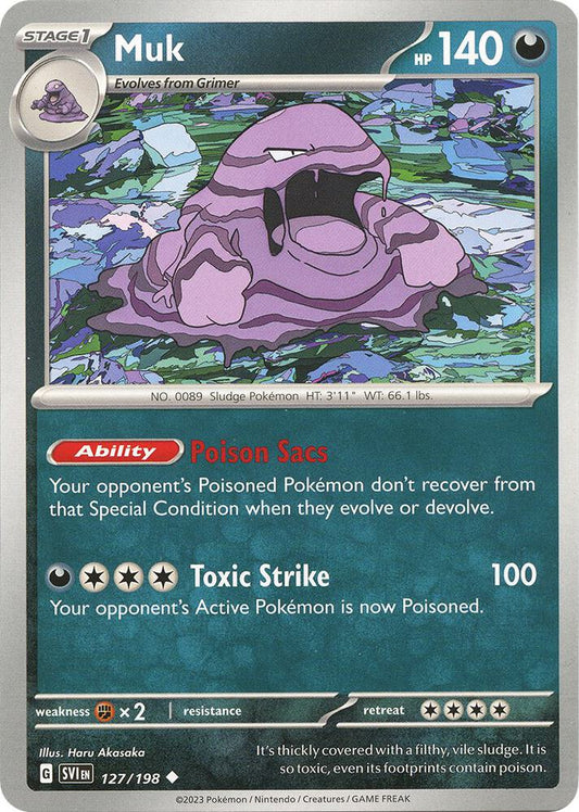 Muk 127/198 (SV01: Scarlet & Violet Base Set) 