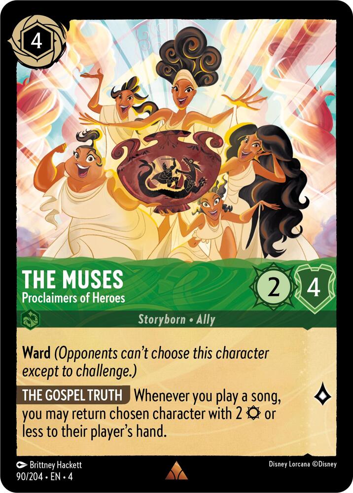 The Muses, Proclaimers of Heroes 90/204 (Ursula's Return) 