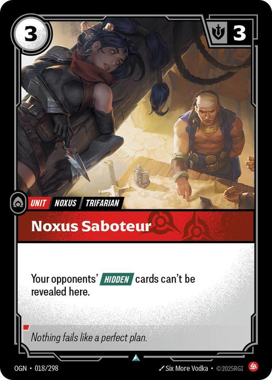 Noxus Saboteur 18/298 (Origins) 