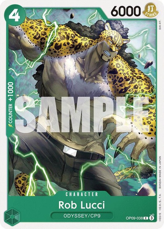 Rob Lucci OP09-038 (Emperors in the New World) 