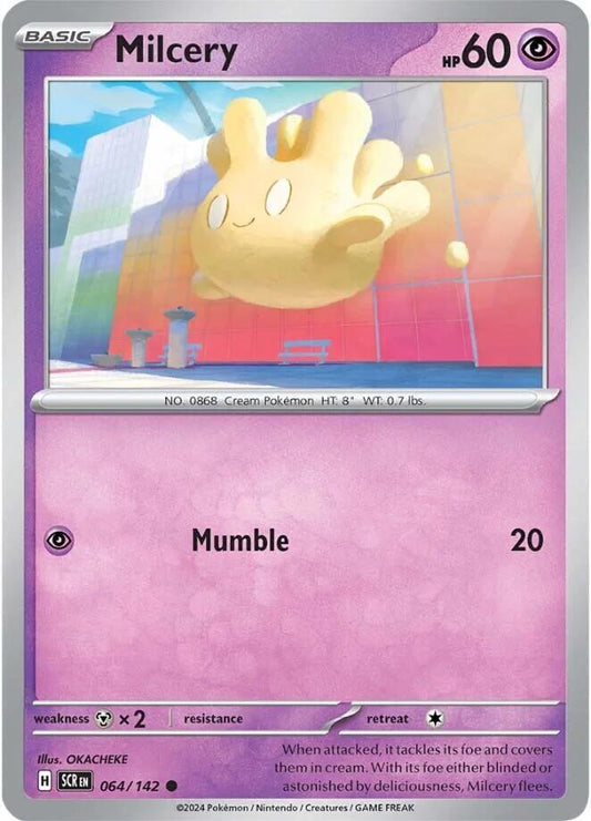 Milcery 064/142 (SV07: Stellar Crown) 
