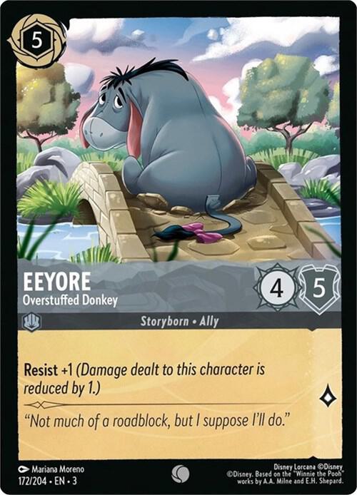 Eeyore Overstuffed Donkey 172/204 (Into the Inklands) 