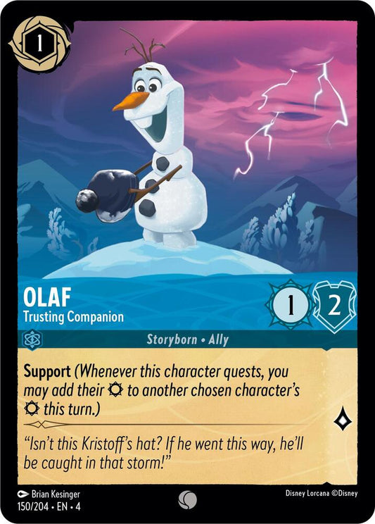 Olaf, Trusting Companion 150/204 (Ursula's Return)  - Cold Foil