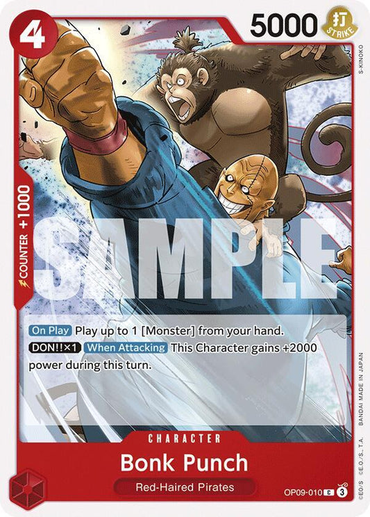 Bonk Punch OP09-010 (Emperors in the New World) 