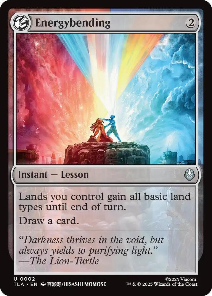 Energybending 2/286 (Avatar: The Last Airbender)  - Foil