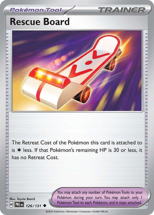 Rescue Board 126/131 (SV: Prismatic Evolutions) 
