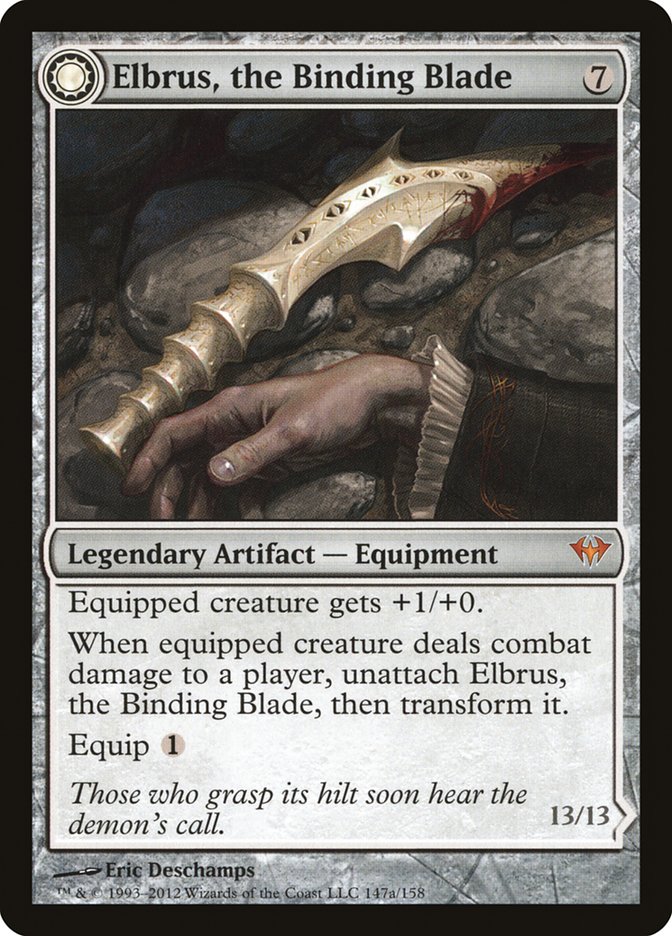 Elbrus, the Binding Blade // Withengar Unbound 147/158 (Dark Ascension) 