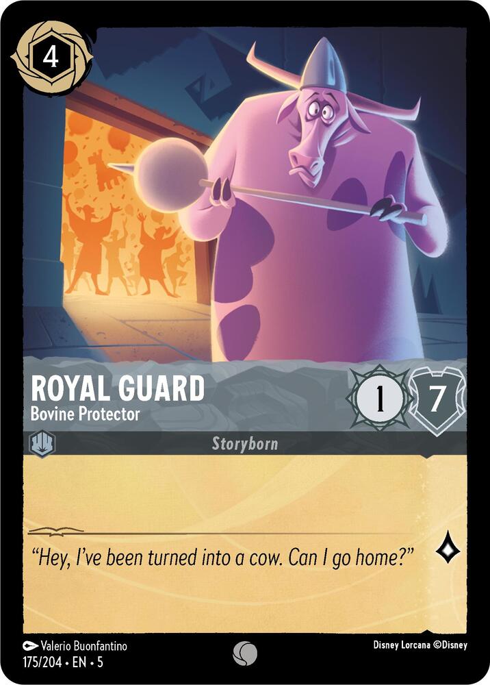 Royal Guard, Bovine Protector 175/204 (Shimmering Skies)  - Cold Foil