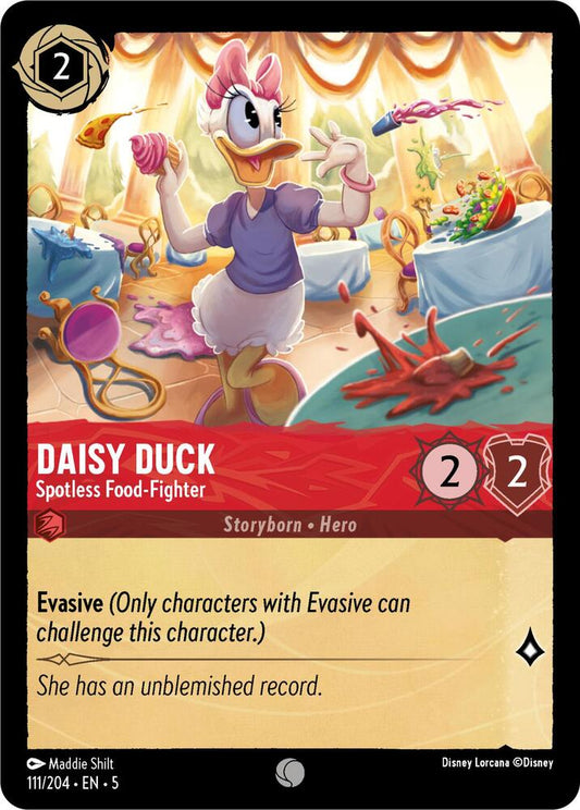 Daisy Duck Spotless Food Fighter 111/204 (Shimmering Skies) 