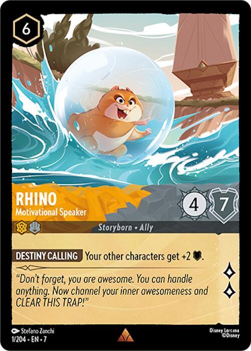 Rhino, Motivational Speaker 1/204 (Archazia's Island) 