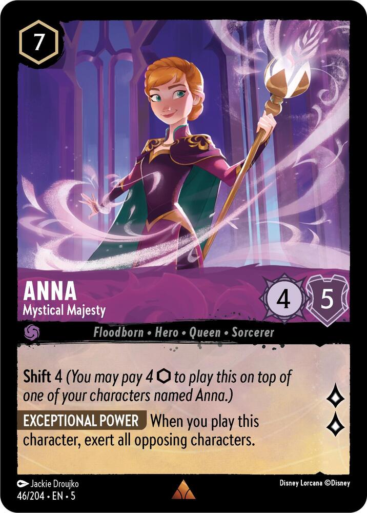 Anna, Mystical Majesty 46/204 (Shimmering Skies)  - Cold Foil