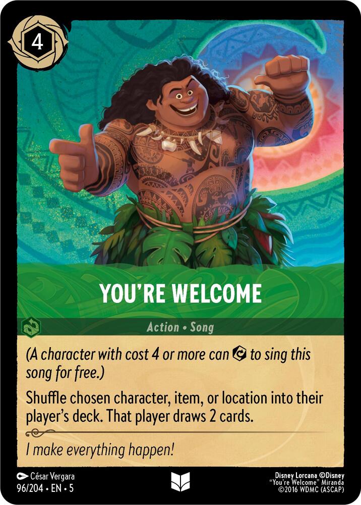 Youre Welcome 96/204 (Shimmering Skies) 