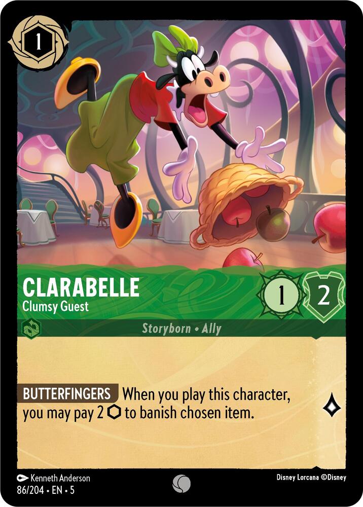 Clarabelle Clumsy Guest 86/204 (Shimmering Skies) 