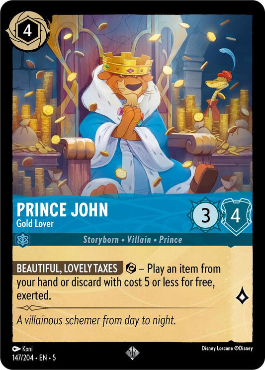 Prince John Gold Lover 147/204 (Shimmering Skies) 