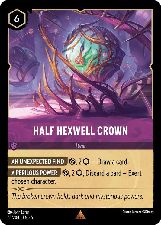 Half Hexwell Crown 65/204 (Shimmering Skies)  - Cold Foil