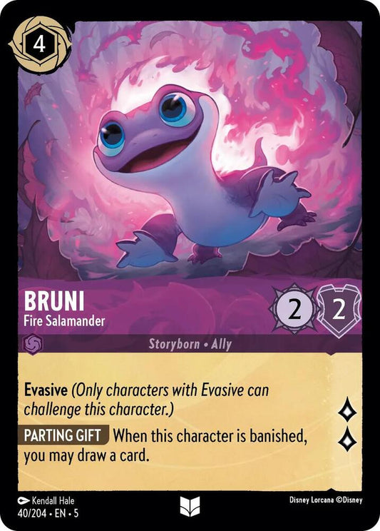 Bruni Fire Salamander 40/204 (Shimmering Skies)  - Cold Foil