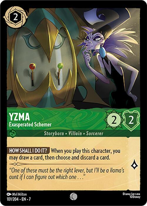 Yzma, Exasperated Schemer 101/204 (Archazia's Island) 