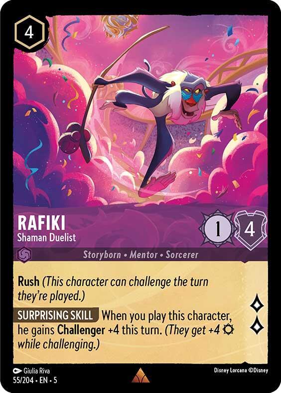 Rafiki Shaman Duelist 55/204 (Shimmering Skies) 