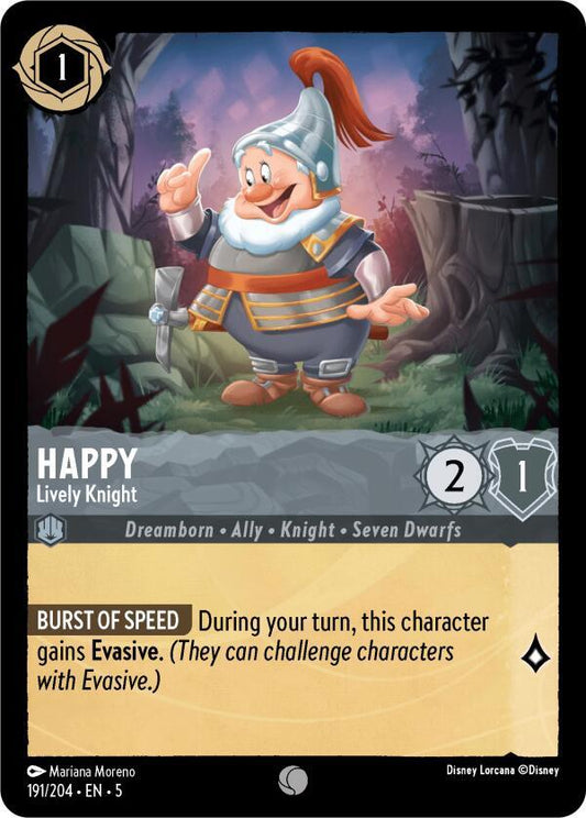 Happy Lively Knight 191/204 (Shimmering Skies) 