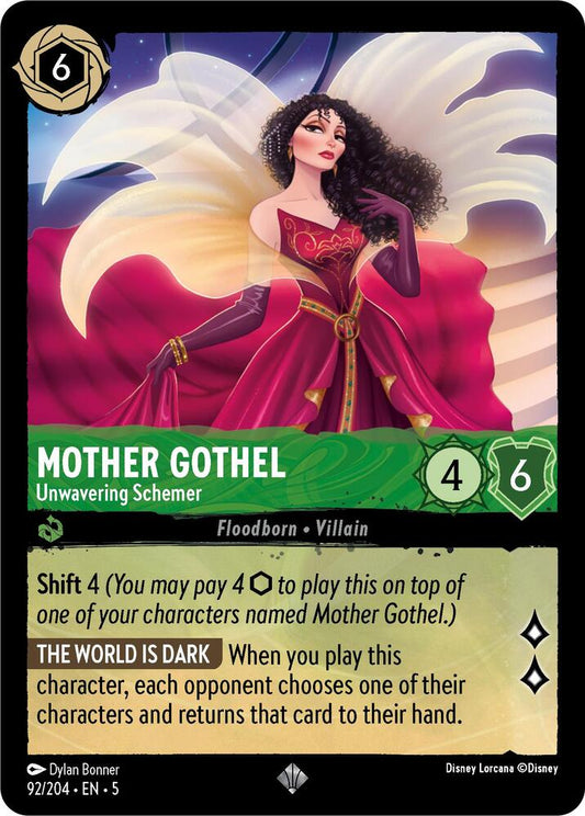 Mother Gothel Unwavering Schemer 92/204 (Shimmering Skies) 