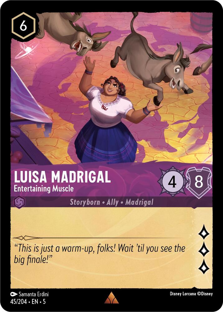 Luisa Madrigal, Entertaining Muscle 45/204 (Shimmering Skies) 