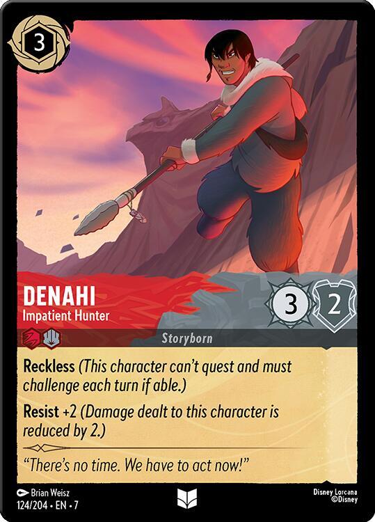 Denahi Impatient Hunter 124/204 (Archazia's Island) 
