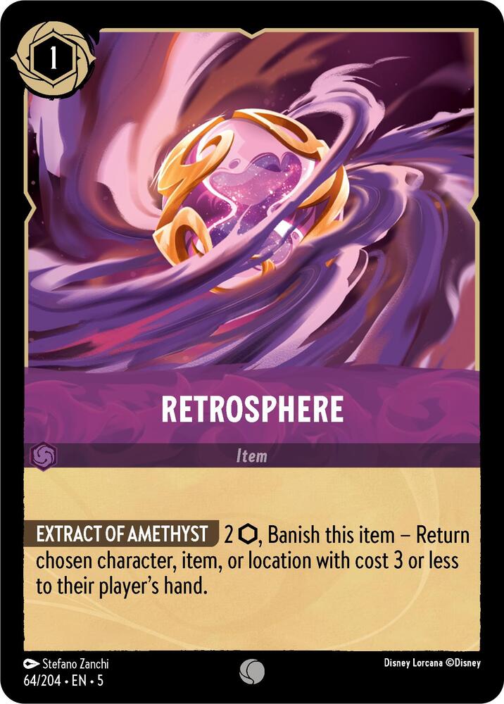 Retrosphere 64/204 (Shimmering Skies)  - Cold Foil